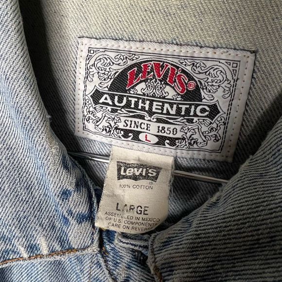 Vintage Levi’s Trucker Vest Large - Picture 4 of 4